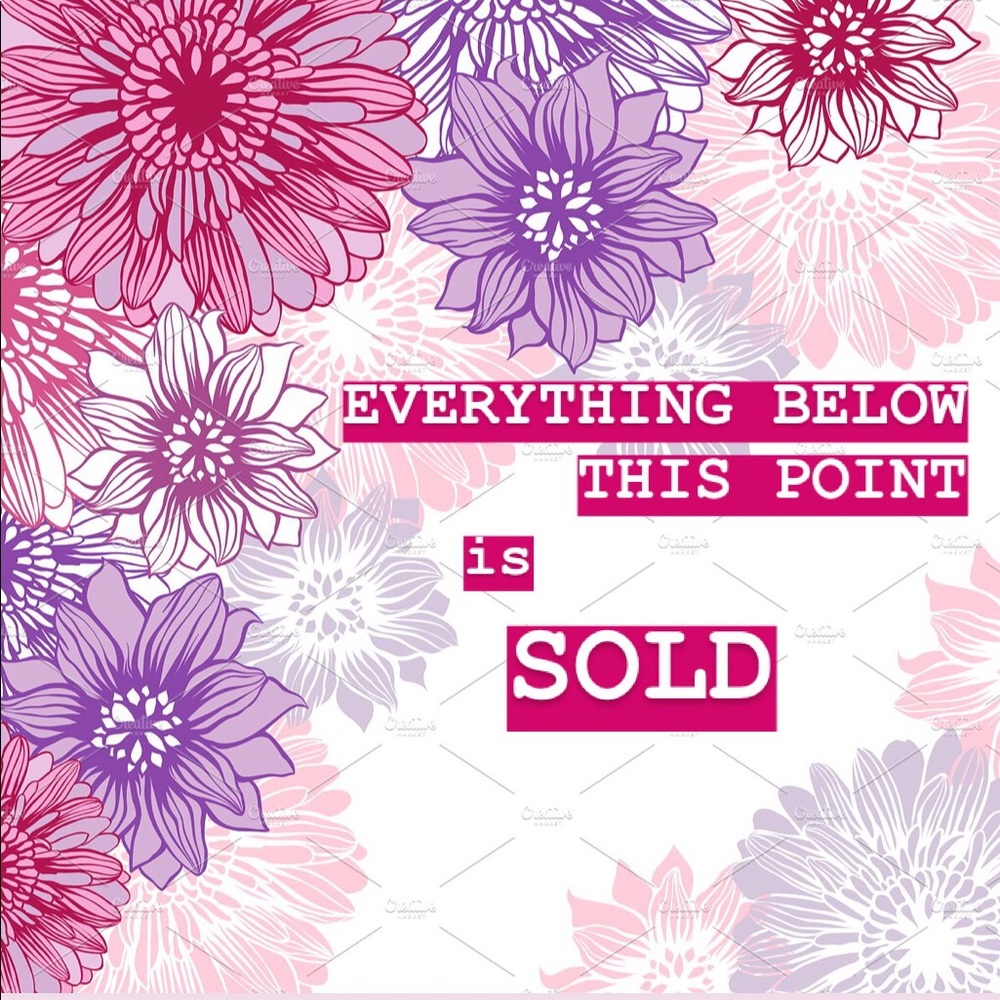 Everything below is sold!